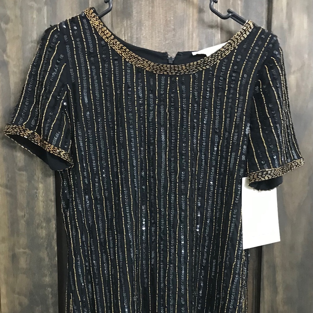 Boston Proper beaded dress, size 4 - Picture 2 of 8
